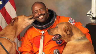 This Is An Official Portrait Of Astronaut Leland D. Melvin